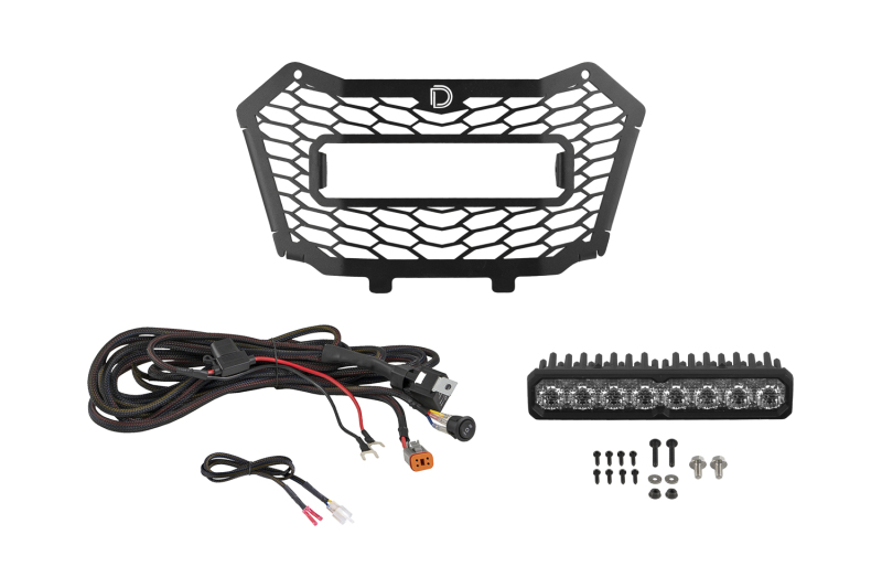 Honda Talon LED Light Bar - Diode Dynamics - SS10 Grille Max Combo - White - `22-`25 Honda Talon LED Light Bar - Diode Dynamics - SS10 Grille Max Combo - White - `22-`25